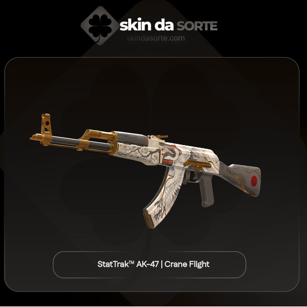 060926 - StatTrak™ AK-47 | Crane Flight (Field-Tested)